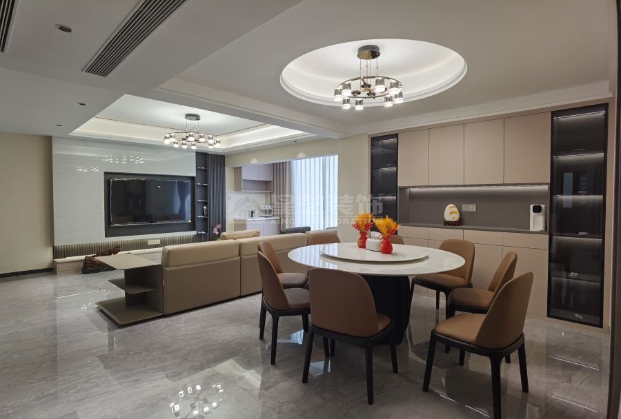 贺州280平复式楼带空中花园实景(图6)