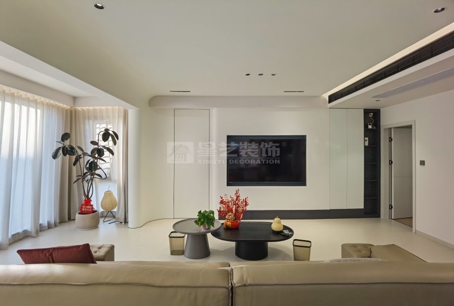 贺州江湾幸福里21栋02户型现代奶油风(图5)