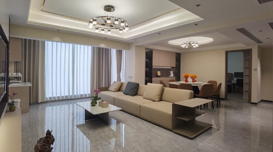 贺州280平复式楼带空中花园实景