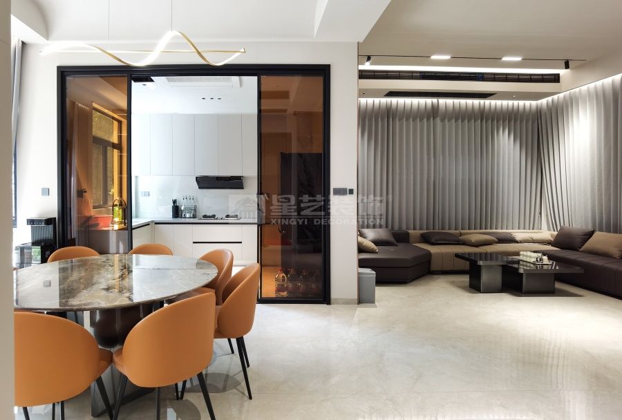 贺州碧桂园500平别墅现代风实景(图7)