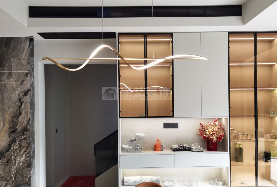 贺州碧桂园500平别墅现代风实景(图8)