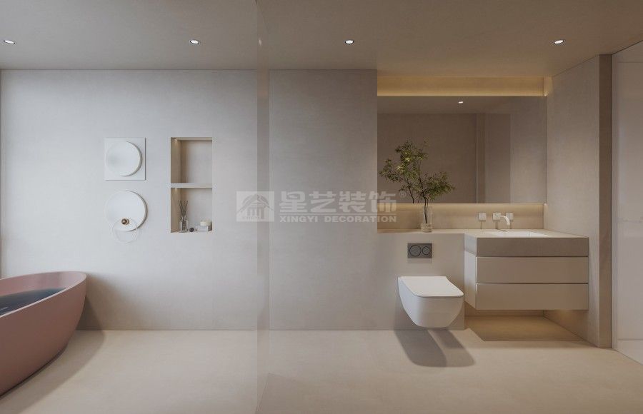 万科玖龙台（奶油侘寂风）(图11)