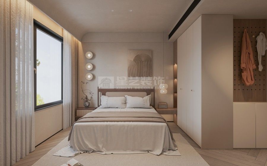 万科玖龙台（奶油侘寂风）(图14)