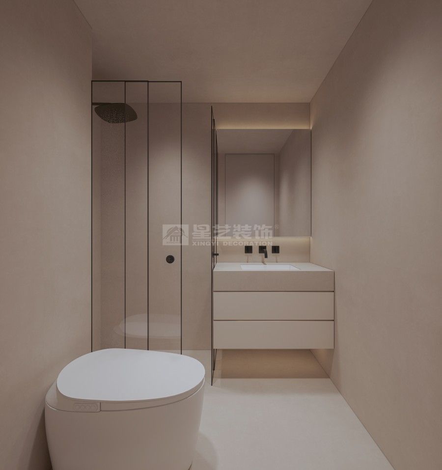 万科玖龙台（奶油侘寂风）(图10)