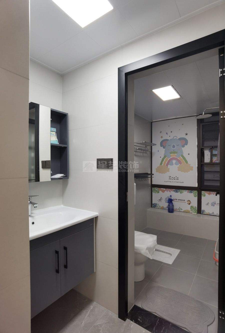 贺州康城一品135平四房现代风实景(图16)