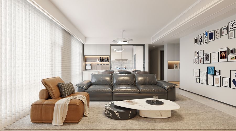 春江郦城 现代简约(图1)