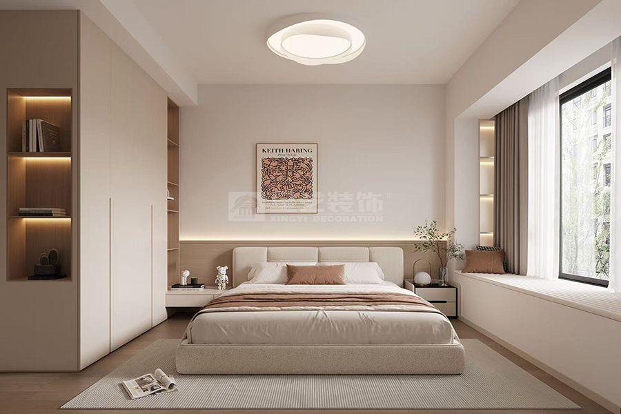 120平方奶油风，享受家的温馨(图5)