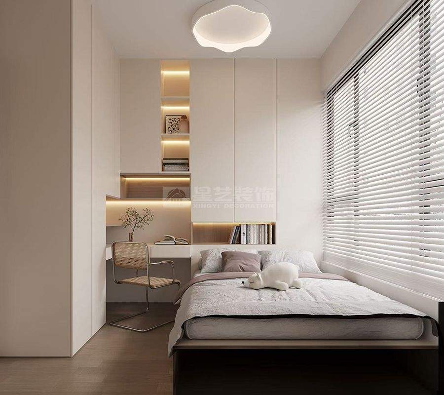 120平方奶油风，享受家的温馨(图3)