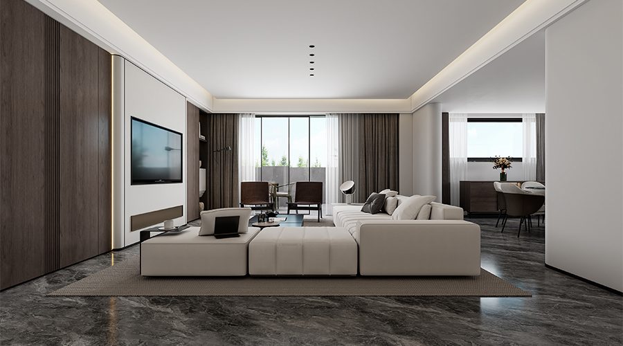 油菜花田的小宅