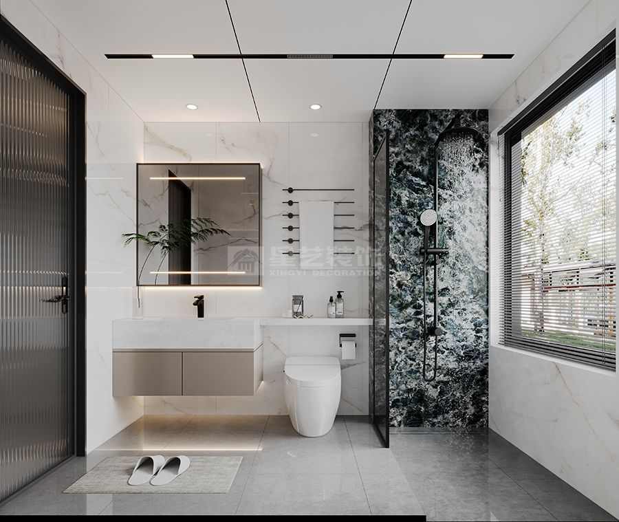 万科金域蓝湾大平层-现代简约(图6)