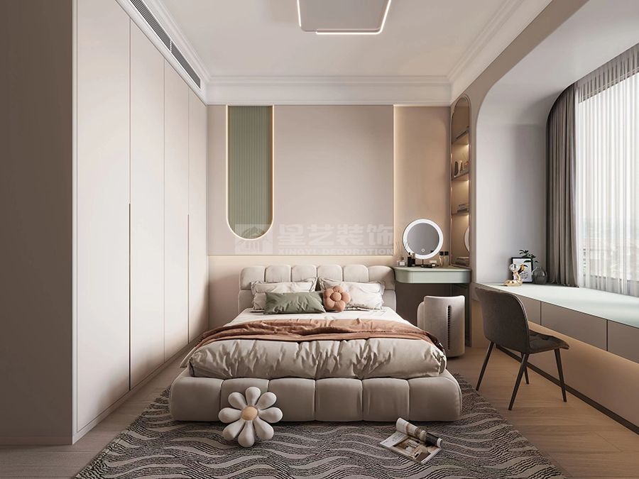 仁恒滨海半岛大平层-奶油风(图4)