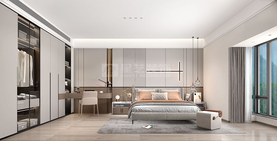 华南名宇顶楼复式-美式新中(图6)