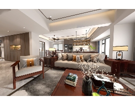 兰亭春晓复式—新中式(图2)