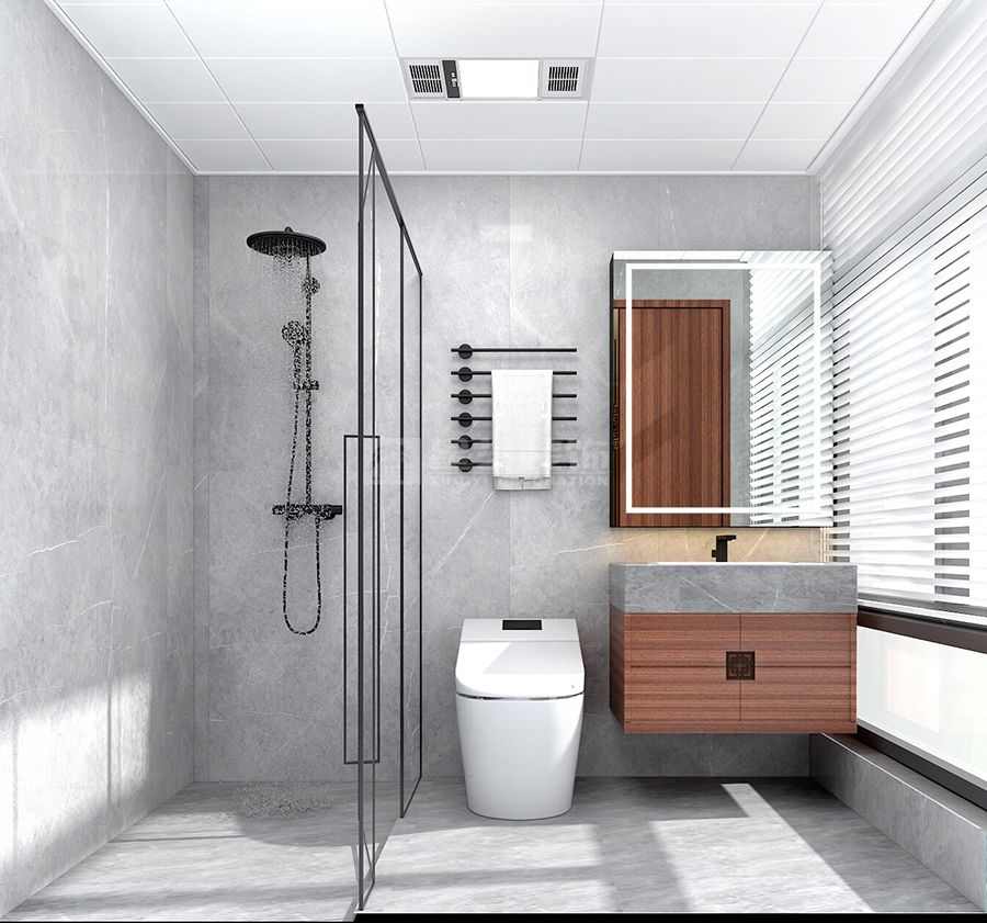 华南名宇顶楼复式-美式新中(图11)