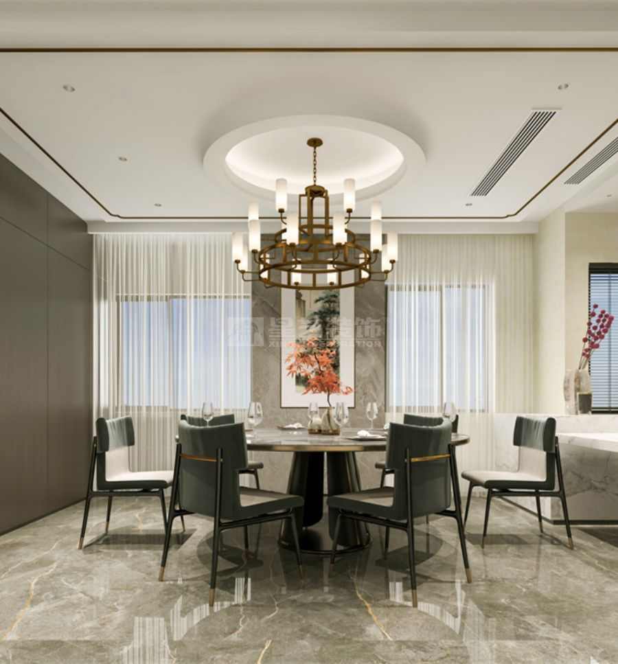 绿地城-现代轻奢风别墅(图2)