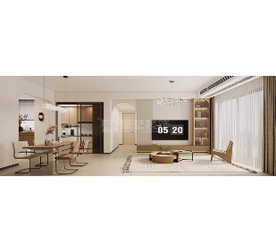 华发横琴府二期—奶油中古风(图2)