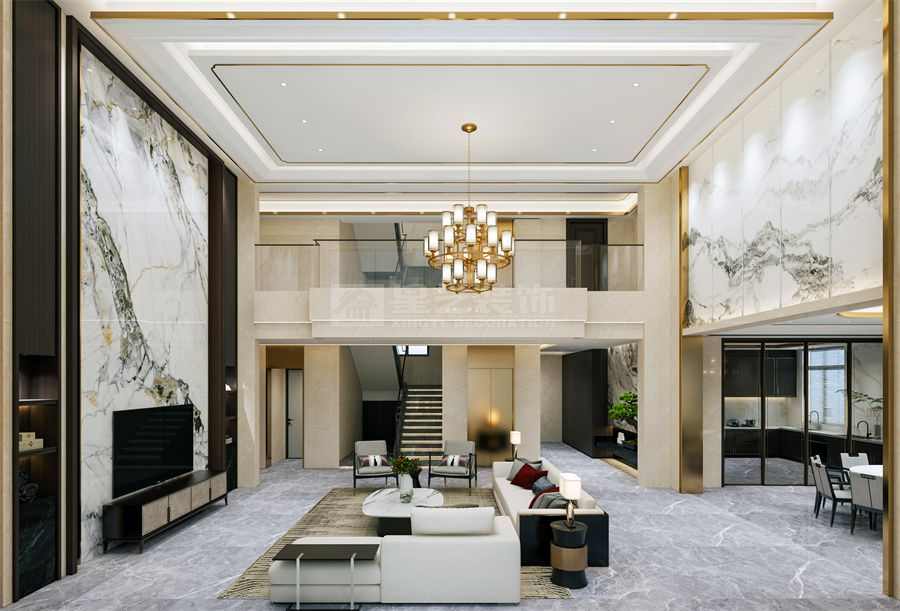 新中式-绿地城别墅(图2)