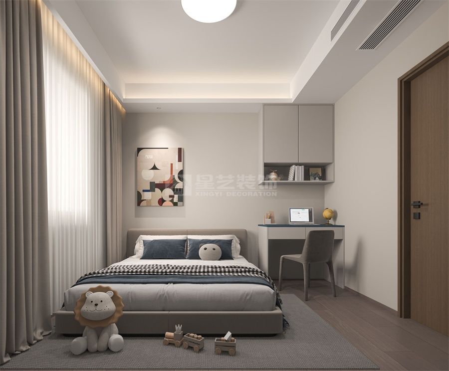 现代轻奢风-中交雅郡(图7)