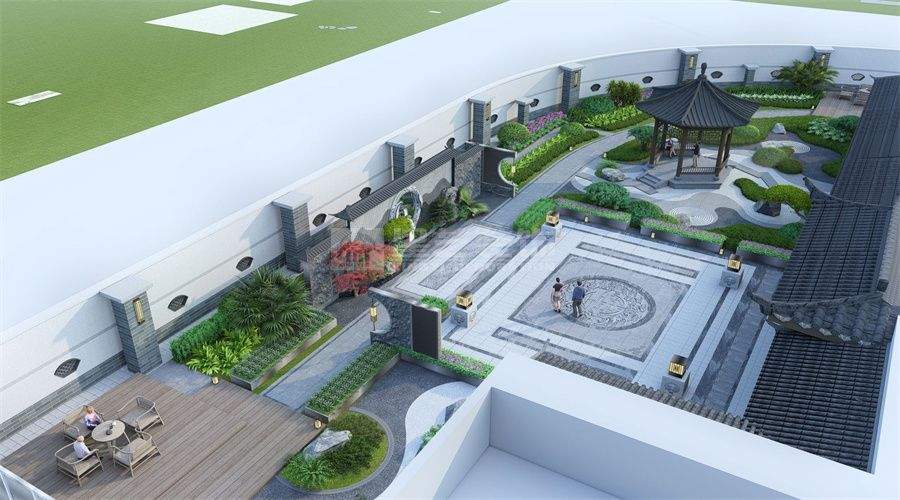 企业会所园林(图1)