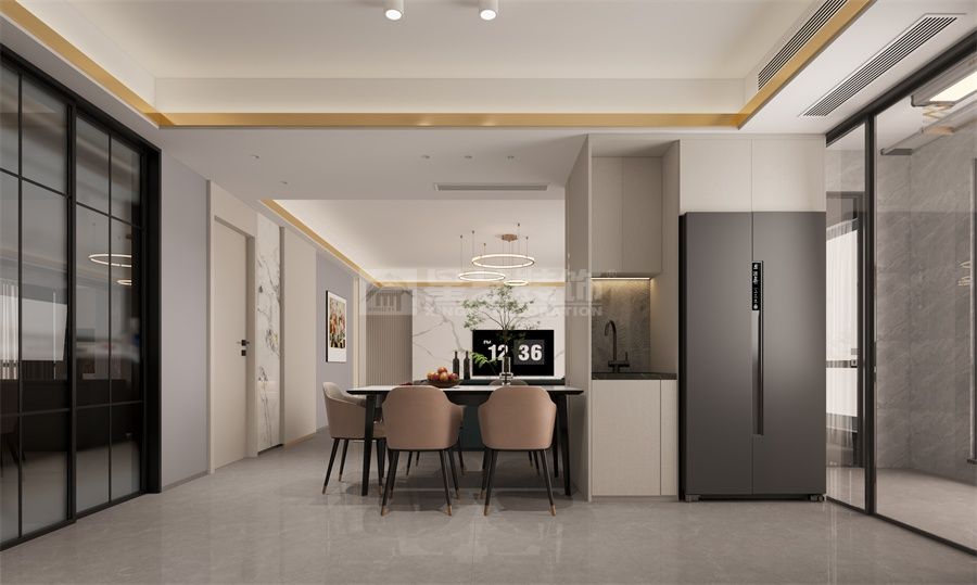 现代简约风-中交雅郡(图4)