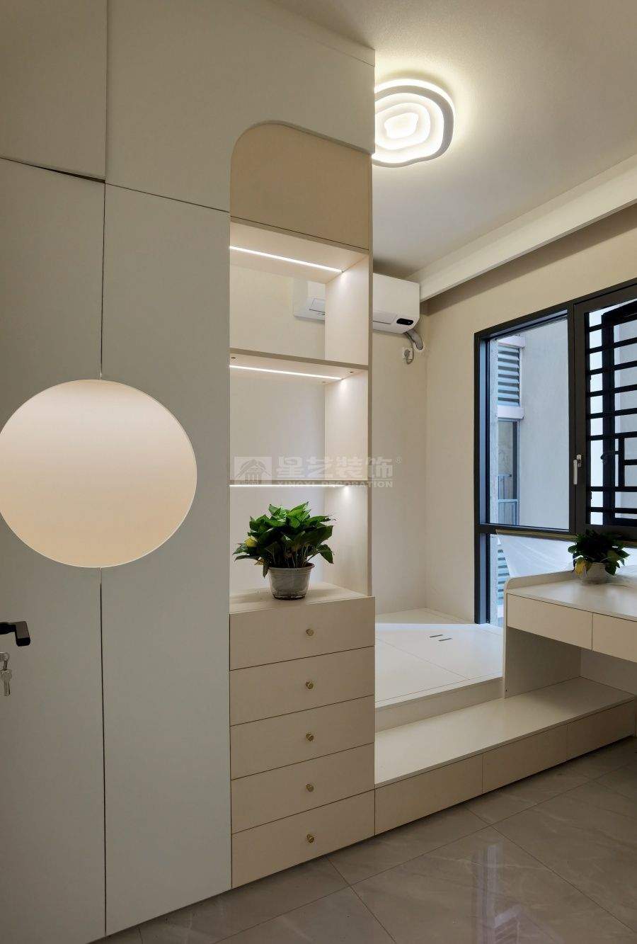 壹品江山6栋110平现代风实景(图15)