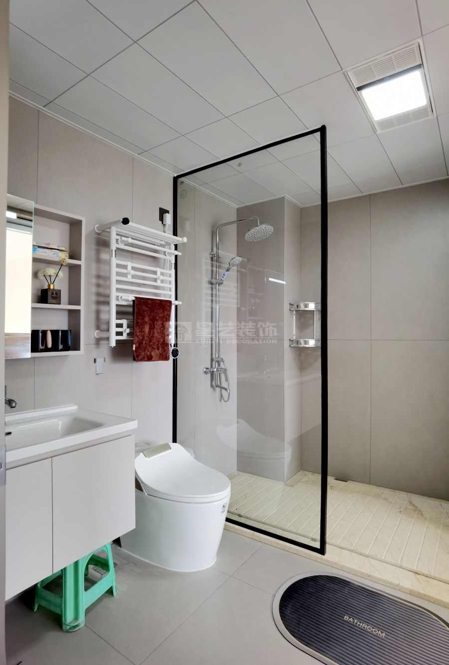 滨江一号190平新中式风格实景(图11)