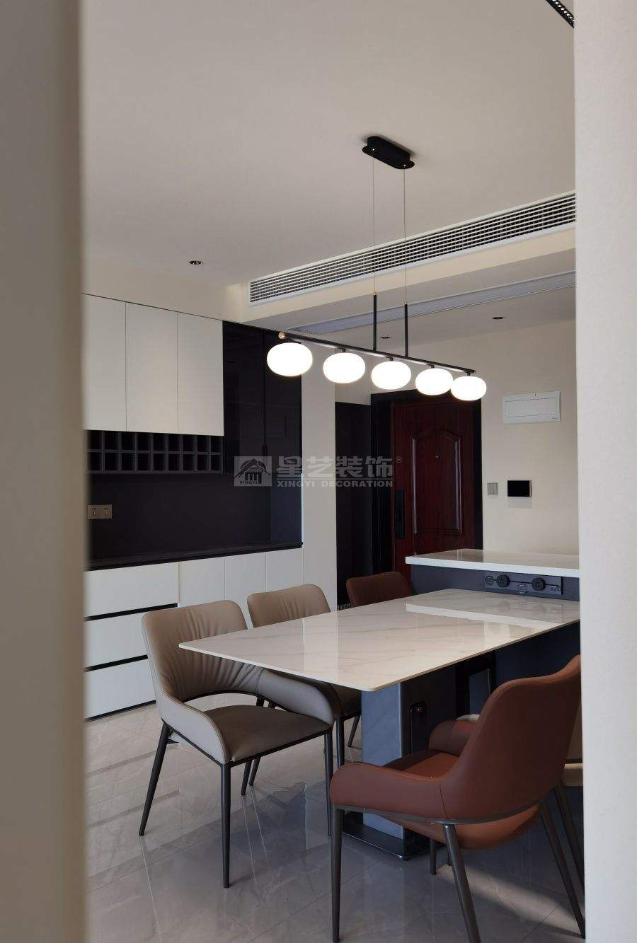 壹品江山6栋110平现代风实景(图20)