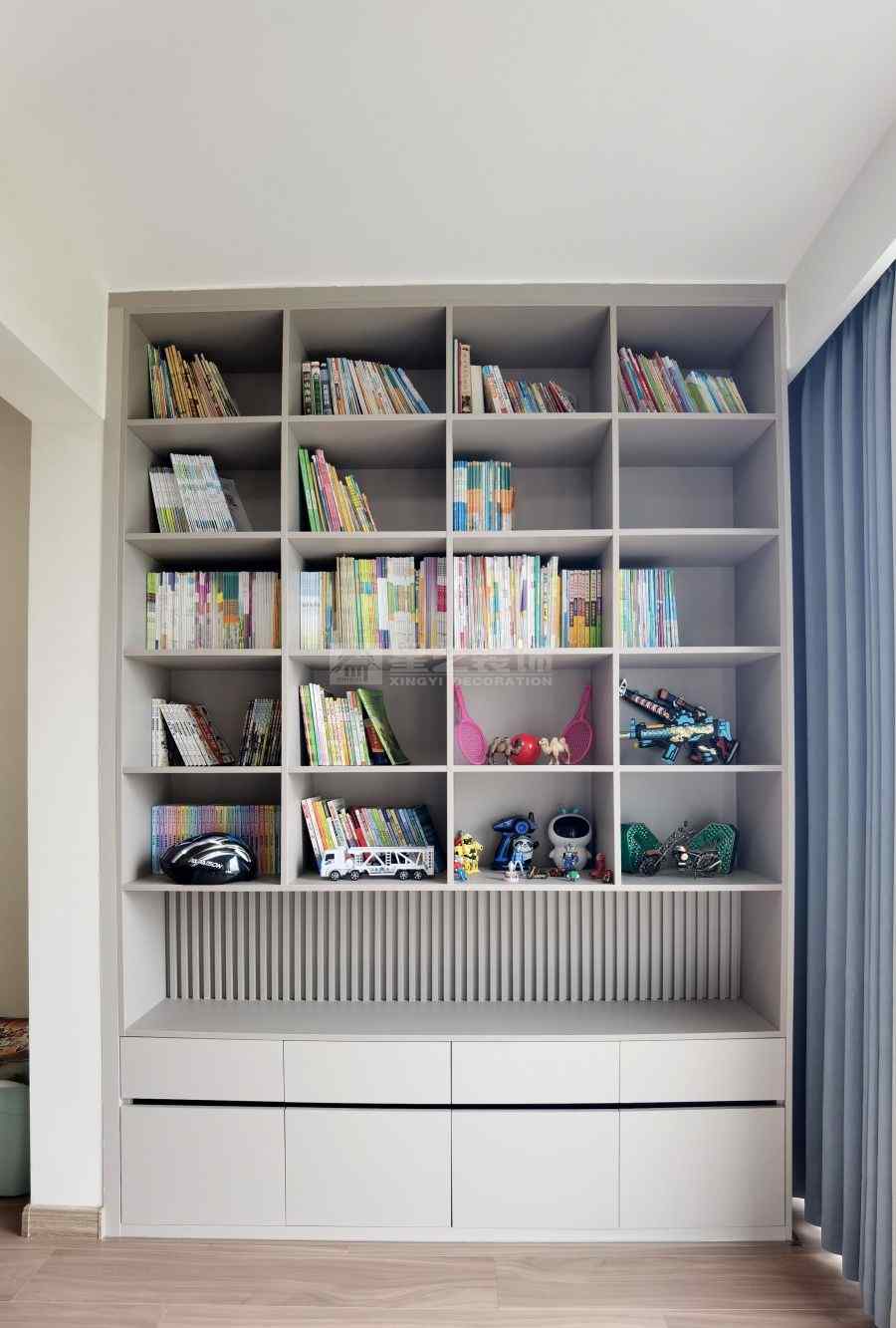 滨江一号190平新中式风格实景(图16)