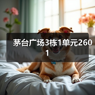 茅台广场3栋1单元2601（图1）