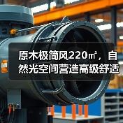 原木极简风220㎡，自然光空间营造高级舒适感（图4）
