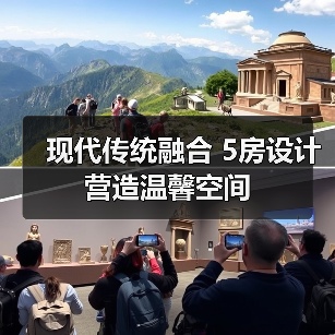 现代传统融合 5房设计营造温馨空间（图3）