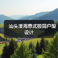汕头澄海意式极简户型设计(图1) 汕头澄海意式极简户型设计(图1)