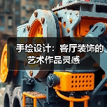 手绘设计：客厅装饰的艺术作品灵感（图1）