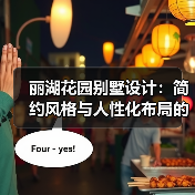 丽湖花园别墅设计：简约风格与人性化布局的典范（图2）