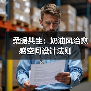 柔暖共生：奶油风治愈感空间设计法则（图3）