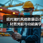 现代简约风格雅居设计：材质光影与功能美学的完美融合（图4）