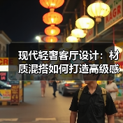 现代轻奢客厅设计：材质混搭如何打造高级感空间？（图2）