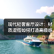 现代轻奢客厅设计：材质混搭如何打造高级感空间？