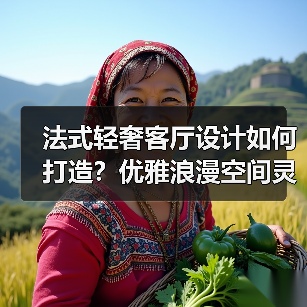 法式轻奢客厅设计如何打造？优雅浪漫空间灵感解析（图4）