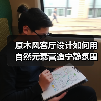 原木风客厅设计如何用自然元素营造宁静氛围？（图4）