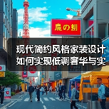 现代简约风格家装设计如何实现低调奢华与实用舒适？（图2）