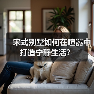 宋式别墅如何在喧嚣中打造宁静生活？（图1）