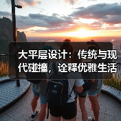 大平层设计：传统与现代碰撞，诠释优雅生活美学（图4）