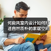 侘寂风室内设计如何打造自然质朴的家居空间？（图1）