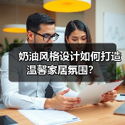 奶油风格设计如何打造温馨家居氛围？（图1）