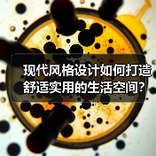 现代风格设计如何打造舒适实用的生活空间？
