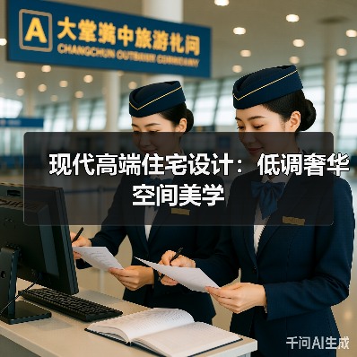 现代高端住宅设计：低调奢华空间美学（图2）