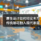 唐生设计如何将实木与传统雕花融入现代家居？（图3）
