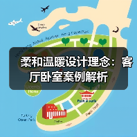 柔和温暖设计理念：客厅卧室案例解析（图4）