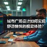 城市广场设计如何实现舒适愉悦的视觉体验？（图2）